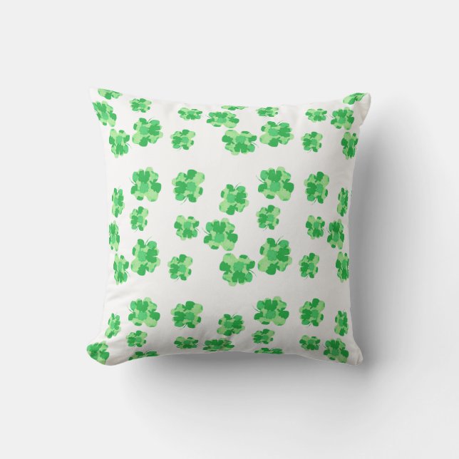 Shamrock des oreillers à lancer Shamrock (Recto)