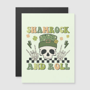 Shamrock et rouleau - Clover de squelette