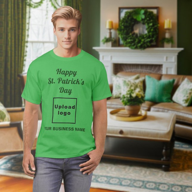 Shamrock Green St. Patrick's Day Business T-Shirt (Shamrock Green St. Patrick's Day business t-Shirt)