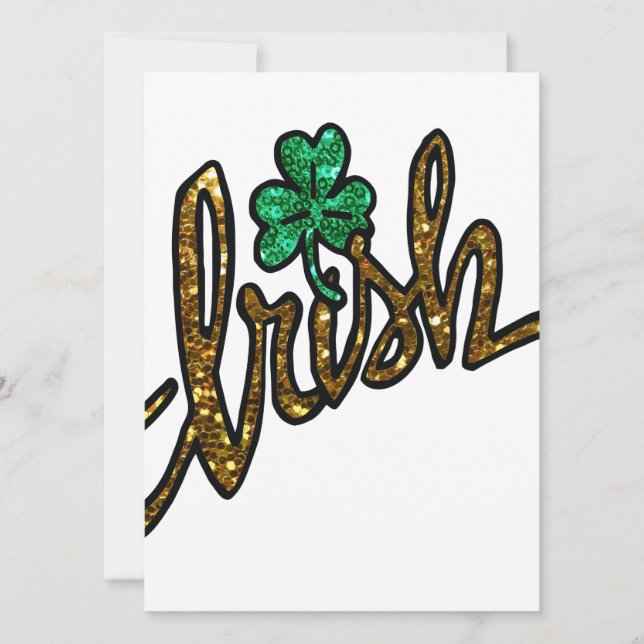 shamrock irlandais (Devant)