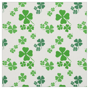 Shamrock irlandais, copie verte de tissu de trèfl