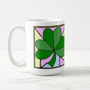 SHAMROCK IRLANDAIS -ST.PATRICK'S DAY COFFEE MUG