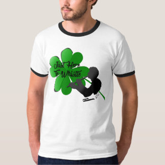 Shamrock "juste ici pour siffler" le T-shirt de