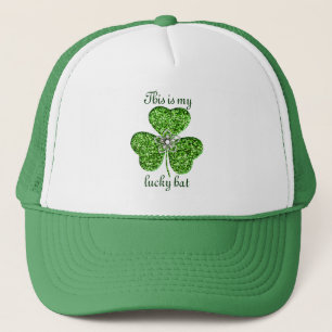 Shamrock parties scintillant Et Casquette Fleur