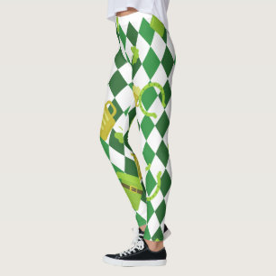 Shamrock St. Patrick's Day Leggings