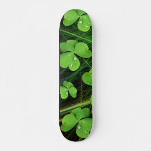 Shamrock vert Clover St Patrick's Day Skateboard