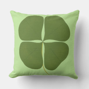 Shamrock vert réaliste Coussins réversibles