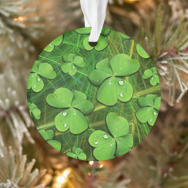 Shamrock vert St Patrick iPhone 5 Coque-Mate (Arbre)