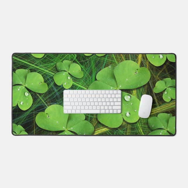 Shamrock vert St Patrick iPhone 5 Coque-Mate (Clavier et souris)