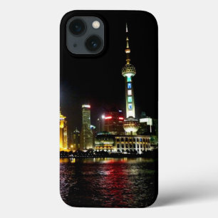 Shanghai à la nuit Coque-Mate coque iphone