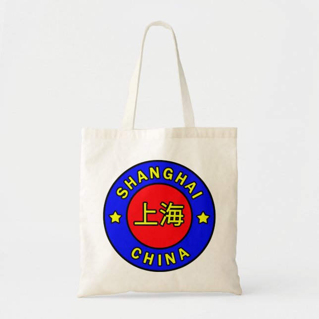 Shanghai China tote bag (Devant)