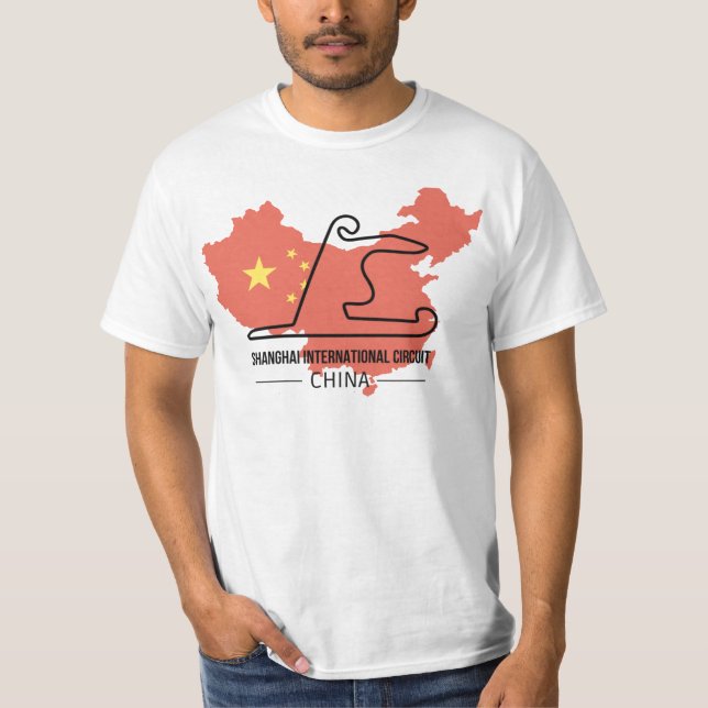Shanghai International Circuit Formula 1 T-shirt (Devant)