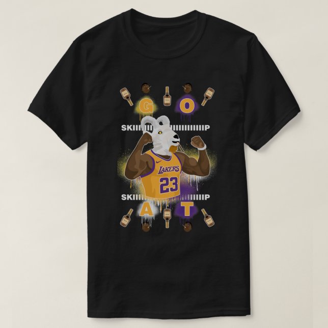 Shannon Sharpe LeGoat classique T-shirt (Design devant)