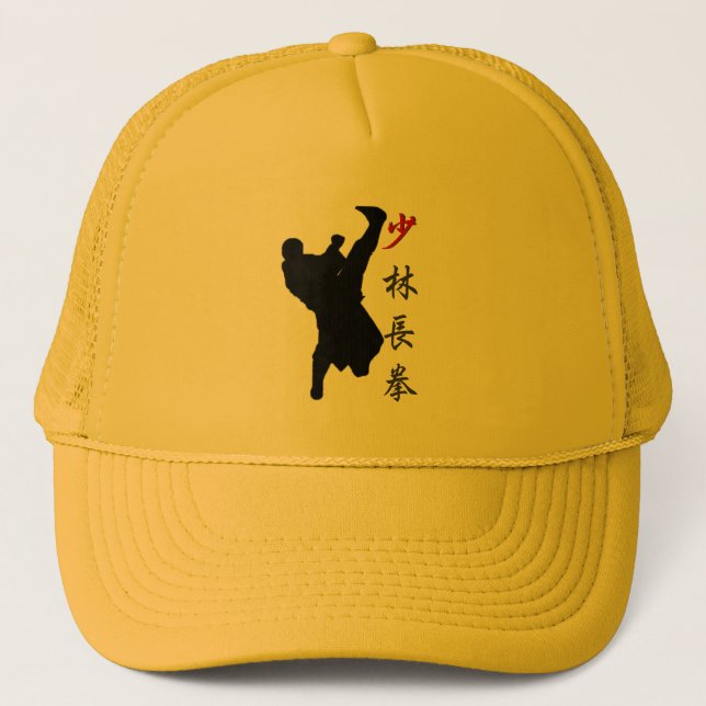 Shao Lin Long Casquette de boxe poing (Devant)