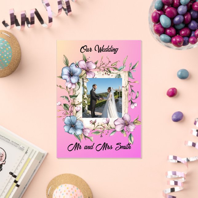 Share your gratitude with this sAcrylic Invitation (Insitu (Célébration))