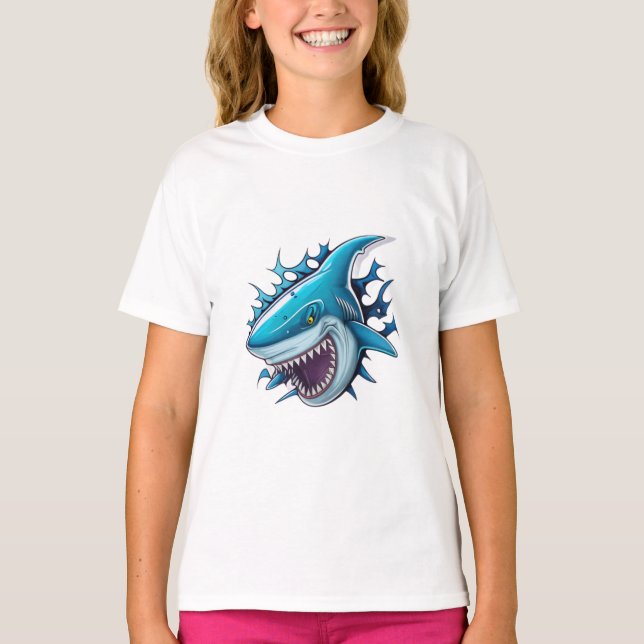 Shark logo T-Shirt (Devant)