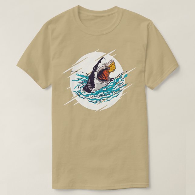 Shark Pizza Pullover  (Design devant)