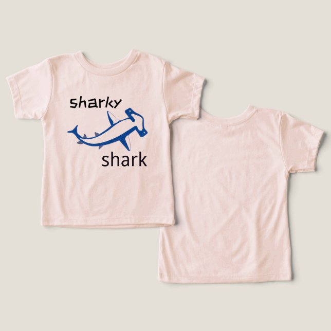 Shark Shark Blue Boys (Design Recto & Verso)