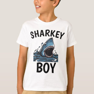 SHARK T-SHIRTS POUR GARÇONS, GARÇON DE SHARKEY