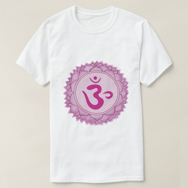 Shasrara ou chakra de la couronne T-Shirt de base  (Design devant)