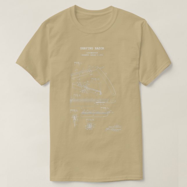 Shaving Razor Classic TShirt (Design devant)