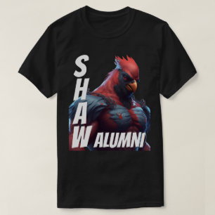 SHAW ALUMNI T-Shirt Texte sur le dos Design 3