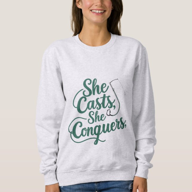 She Casts She Conquers – Women’s Sweatshirt (Devant)