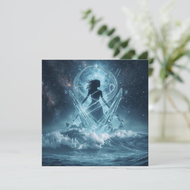 She Who Rises from the Crystal Sea (Debout devant)