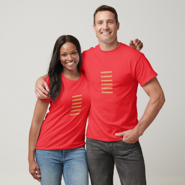 SHEEESH T-Shirt drôle de Mème  (Unisexe)