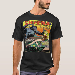Sheena Queen of the Jungle Comic Book T-Shirt