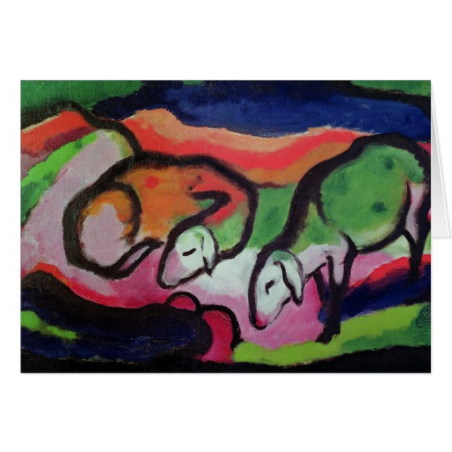 Sheep, 1912 (Devant horizontal)