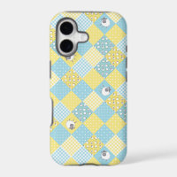 Sheep, Country Faux Patchwork iPhone 5/5s Coque