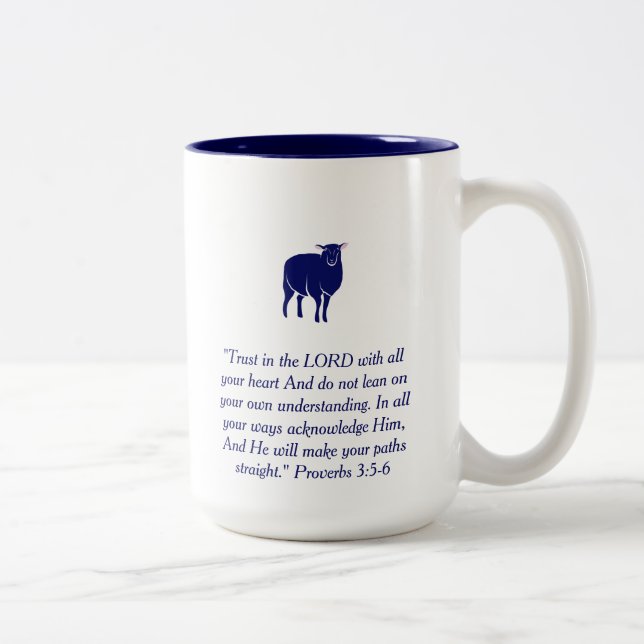 SheepsFaith, Mug de café à deux tons (Droit)