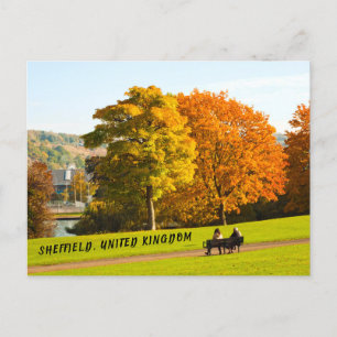 Sheffield Royaume-Uni - Carte postale Park