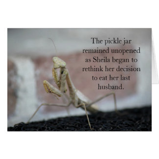 Sheila la carte de mangeur d'homme