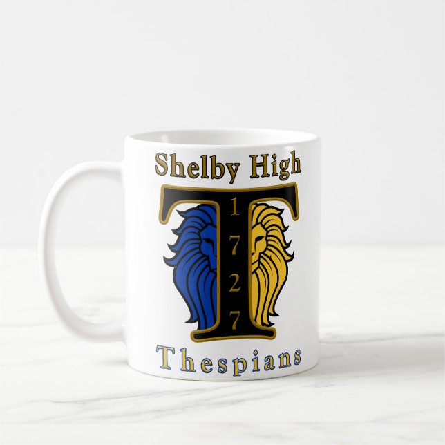 Shelby High Thespians Mug (Gauche)