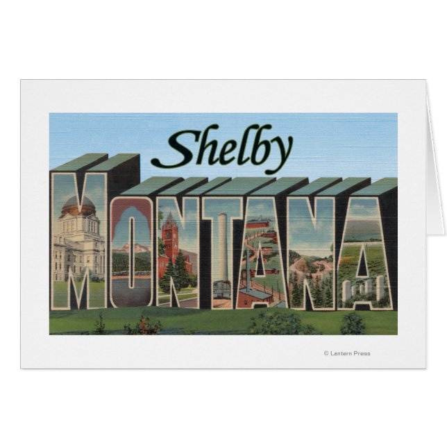 Shelby, Montana (Devant horizontal)