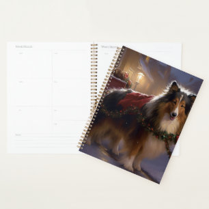 Sheltie Saison des Fêtes de Noël