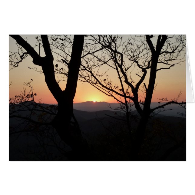 Shenandoah Sunset National Park Paysage (Devant horizontal)