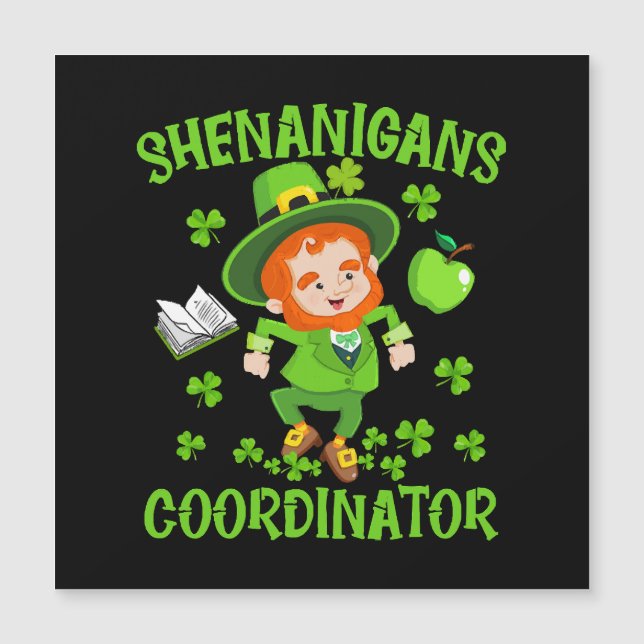 Shenanigans Coordonnateur Funny Enseignant St Patr (Devant)