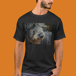 Shepadoodle Chien Portrait Photographique T-shirt