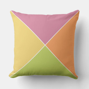 Sherbet Jacquard de printemps coussin Colorful arg