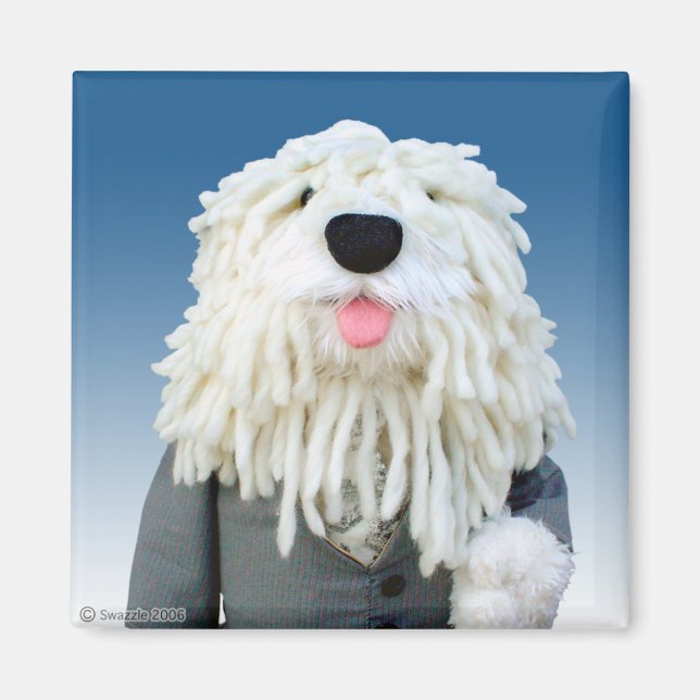 Sherman Sheepdog Magnet (Devant)