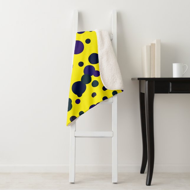 Sherpa Art Abstrait Peinture D'Une Couverture De Jeu (En situation)