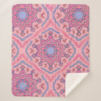 Sherpa Cercle de l'âme – Couverture en polaire Mandala lu