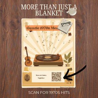 Sherpa Couverture à code QR scannable pour la musicothéra