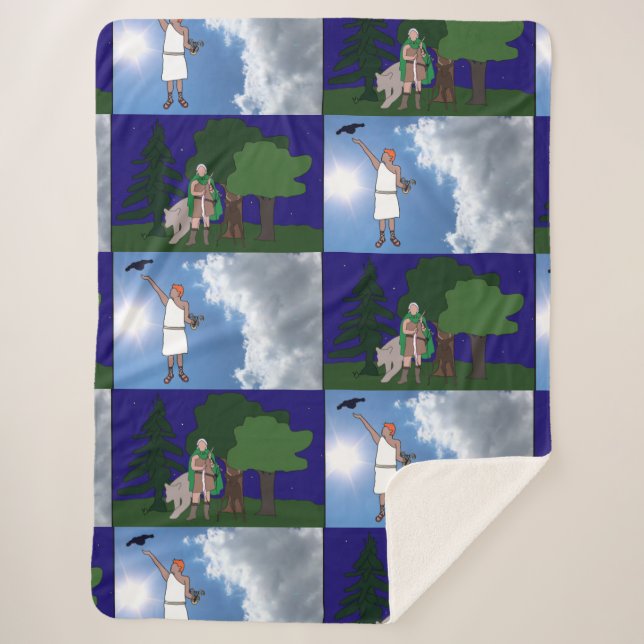 Sherpa Couverture Artemis & Apollo (Devant)