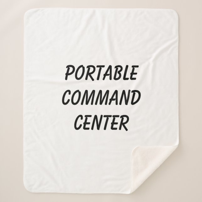 Sherpa Couverture de centre de commandement portable (Devant)