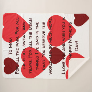 Sherpa Couverture de la Fête des Mères