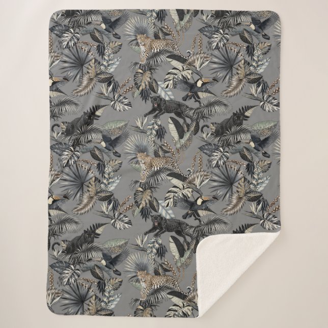 Sherpa Couverture Douce Jungle Trek (Devant)